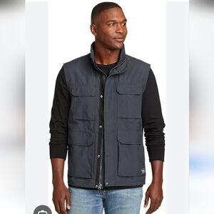 H&M Dark Gray Utility Vest for Men